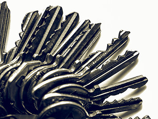 Image showing Vintage looking Key picture