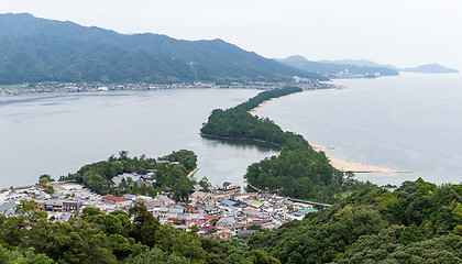 Image showing Amanohashidate in Japan