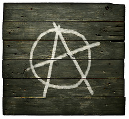 Image showing anarchy symbol