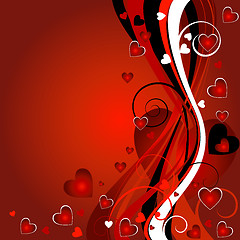 Image showing valentines background