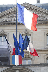 Image showing French Flags