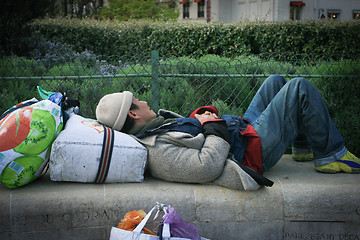 Image showing Homeless Person