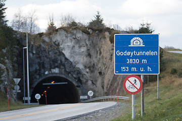 Image showing Godøytunnelen