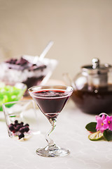 Image showing Cocktail from currant
