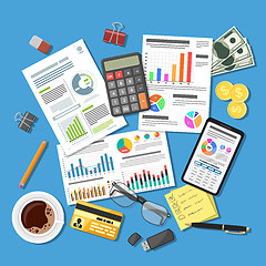 Image showing Auditing, Tax Process, Accounting Concept