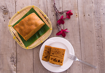 Image showing malaysia steamed cake