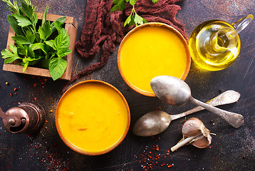 Image showing pumpkin soup