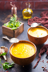 Image showing pumpkin soup