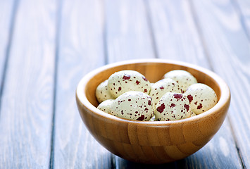 Image showing decorative painted Easter eggs