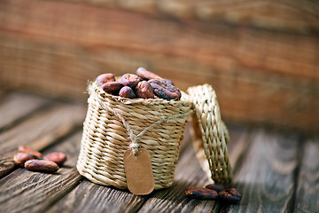 Image showing cocoa beans