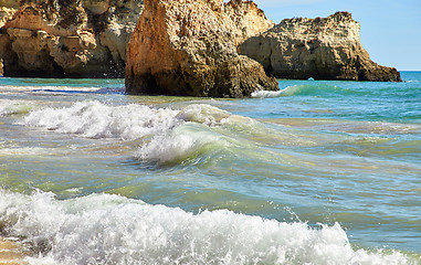 Image showing Waves of Atlantic Ocean