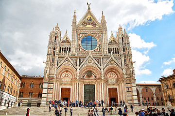 Image showing Santa Maria Assunta Cathedral in Siena, Italy