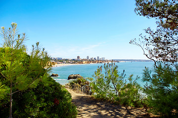 Image showing Panoramic view of Portimao city, Portugal