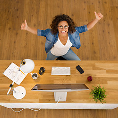 Image showing Happy Businesswoman