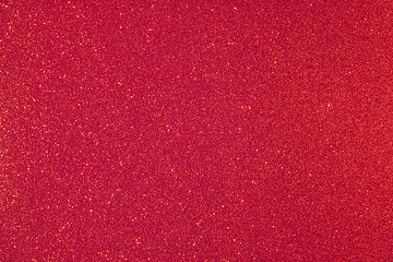 Image showing Glittering red background