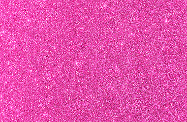 Image showing Glittering pink background