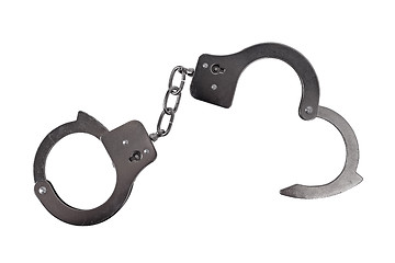 Image showing Handcuffs isolated