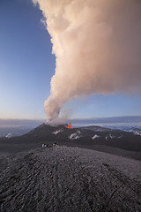 Image showing Volcano eruption