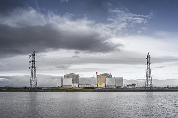 Image showing the very old pressurized water reactor at Fessenheim France at t