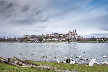 Image showing Breisach and the river Rhine in Germany