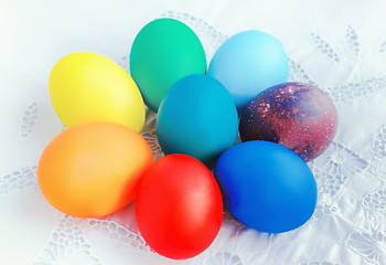Image showing Colorful Easter Eggs