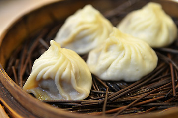 Image showing Traditional soup dumpling Xiao Long Bao