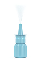 Image showing Nasal spray bottle
