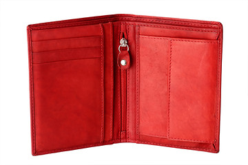 Image showing Red purse