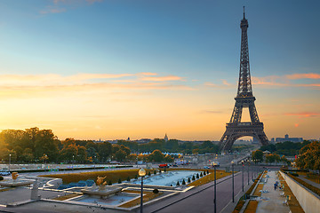 Image showing Dawn in Paris