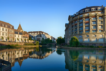 Image showing River il in Strasbourg