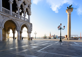 Image showing Venice at sunrise