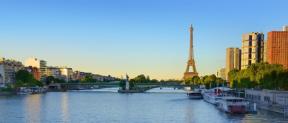 Image showing Panoramic view Paris
