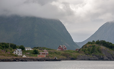 Image showing sea coast in Norway