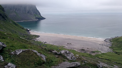 Image showing Arctic ocean beautiful lagoon