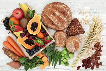 Image showing High Fiber Health Food