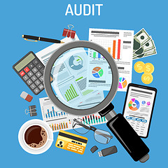 Image showing Auditing, Tax Process, Accounting Concept