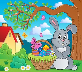 Image showing Easter rabbit thematics 4