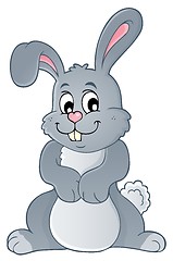Image showing Cute rabbit theme image 1
