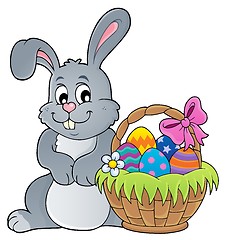 Image showing Easter rabbit thematics 3