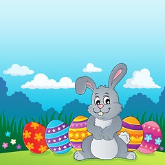 Image showing Easter rabbit thematics 2