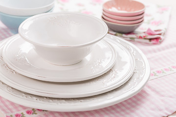 Image showing Plates and bowls