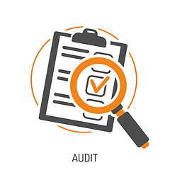 Image showing Audit and Test Flat Icon Set