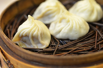 Image showing Traditional soup dumpling Xiao Long Bao