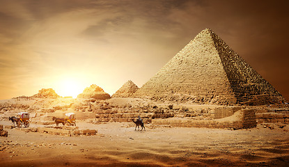 Image showing Pyramids of Egypt