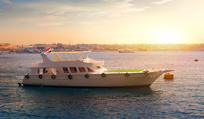 Image showing Pleasure boat in Egypt