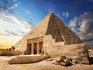 Image showing Pyramid near Giza