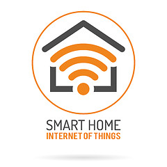 Image showing Smart Home and Internet of Things Logo