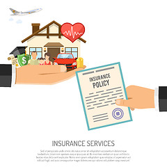 Image showing Insurance Services Concept