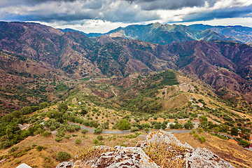 Image showing Bova superiore calabrian landscape