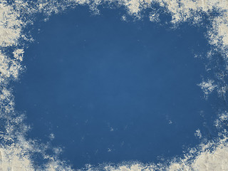 Image showing grunge background blue colored